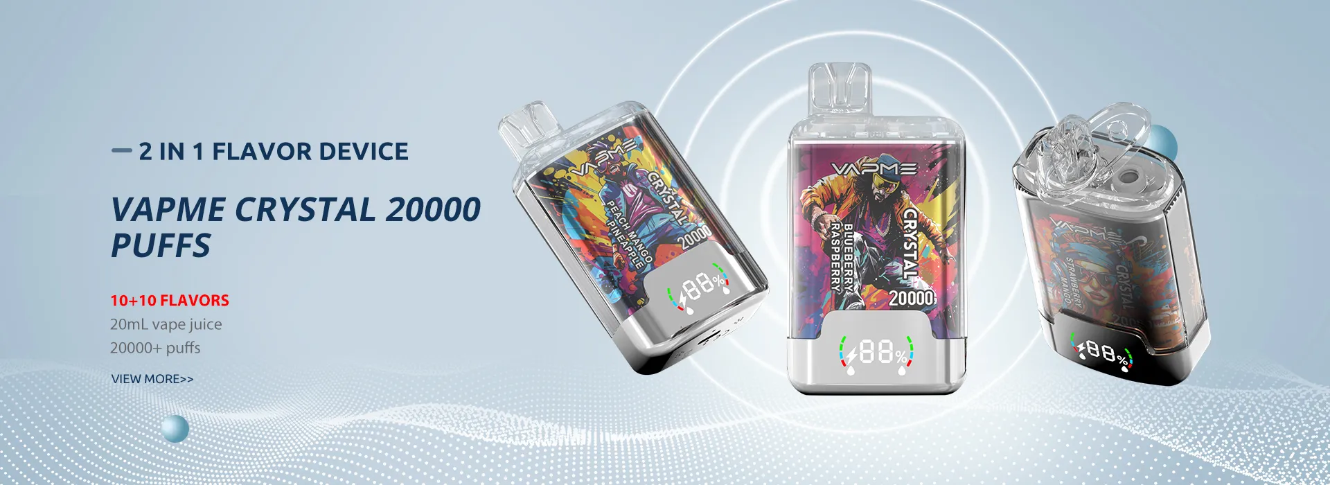 VAPME CRYSTAL 20000 PUFFS